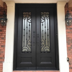 Decorative Wrought Iron Security Doors