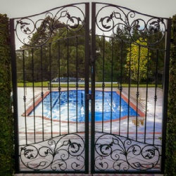 Wrought Iron Pool Fence And Gate