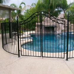 Antirust Wrought Iron Fence For Pool